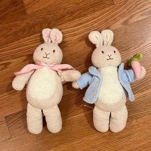 Peter Rabbit dolls